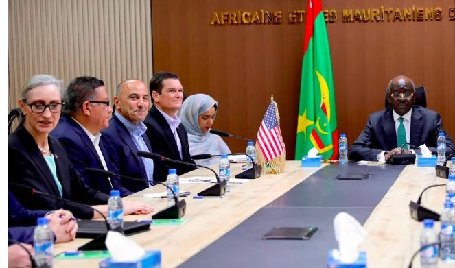 موريتانيا وامريكا تبحثان :تعزيز الشراكة في الأمن السيبراني والبحري