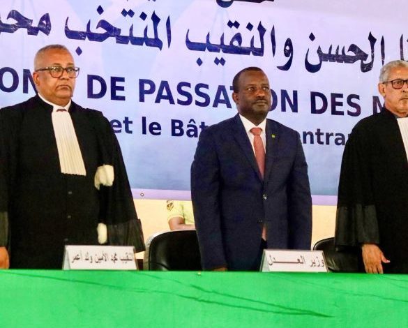 و زير العدل يترأس حفل تنصيب النقيب الجديد للهيئة الوطنية للمحامين